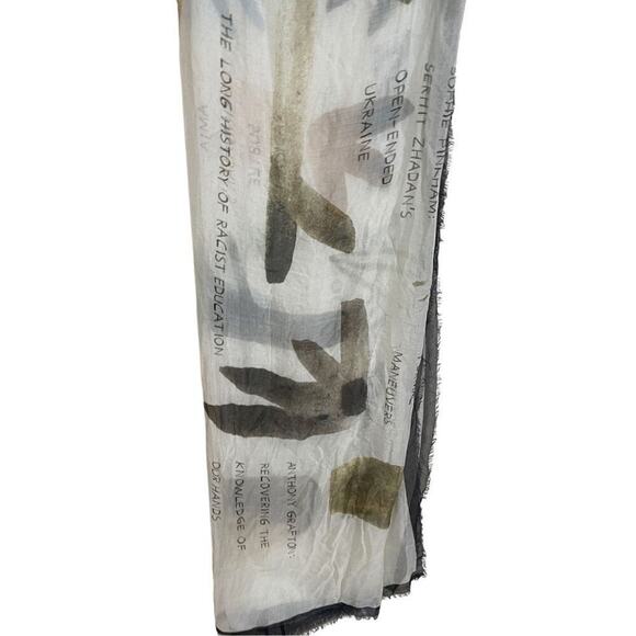 Rachel Comey x The New York Review of Books 2022 Fall Books Issue Scarf - Picture 2 of 12